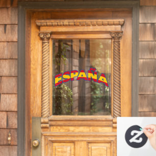 España 1 window cling