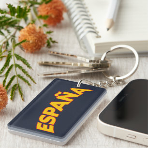 España 5 keychain