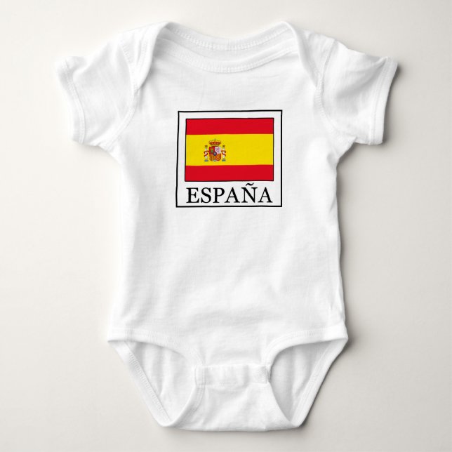 España Baby Bodysuit (Front)