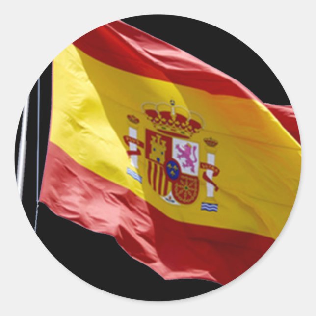 Espana Classic Round Sticker (Front)