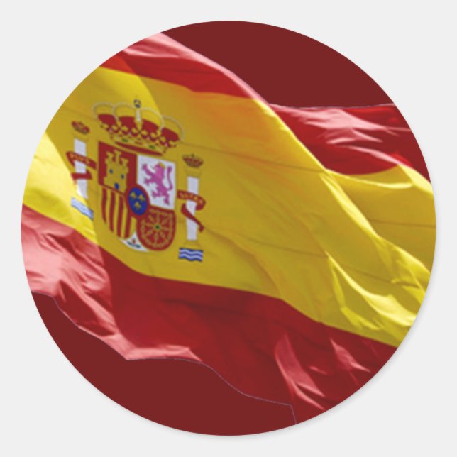 Espana Classic Round Sticker (Front)