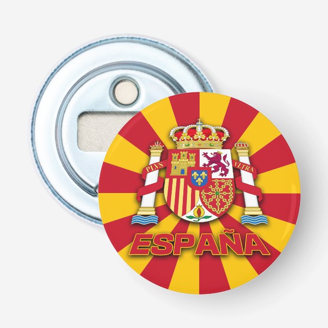Espana Coat of Arms Bottle Opener (Front)