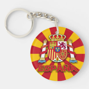 Espana Coat of Arms Keychain