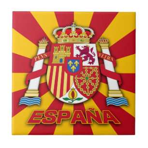 Espana Coat of Arms Tile