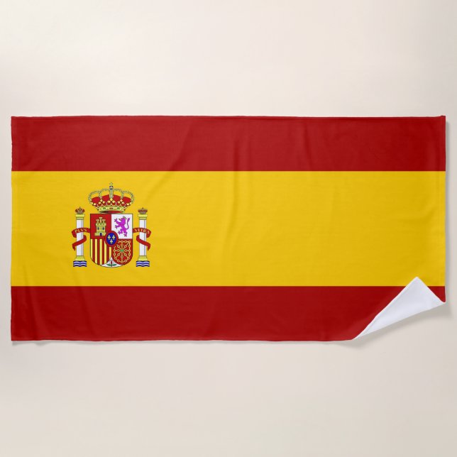 España flag beach towel (Front)
