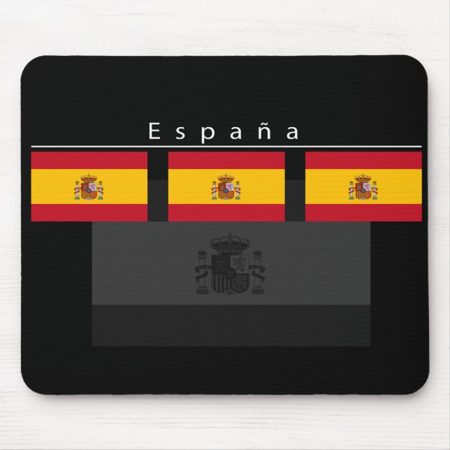 Espana Flag Mousepad (Front)