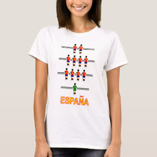Espana Spain Retro 74 Table Football Foosball T-Shirt