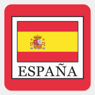 España Square Sticker