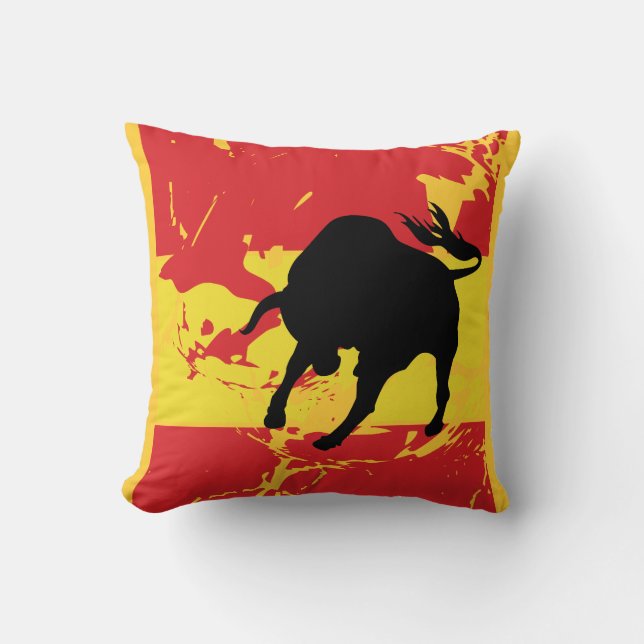 Espana Throw Pillow (Front)