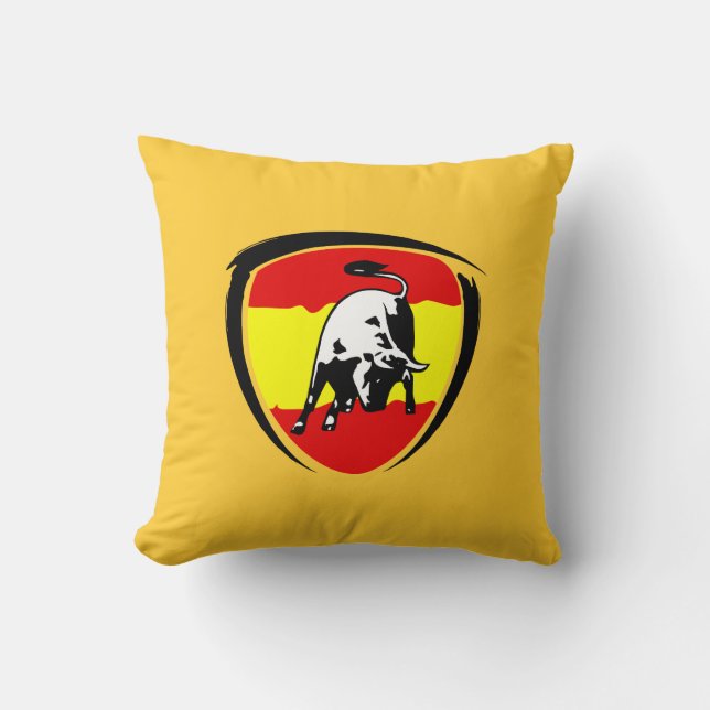 Espana Throw Pillow (Front)