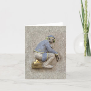ESPAÑOL / Caca de Oro ~ Tarjeta / Invitación Holiday Card