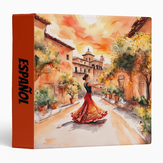 Español Essentials- Spanish Language Binder (Front/Spine)