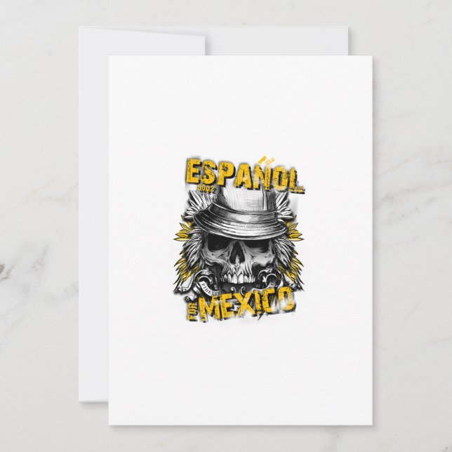 Espanol for mexico invitation (Front)