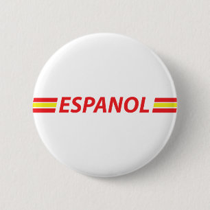 espanol icon 2 inch round button