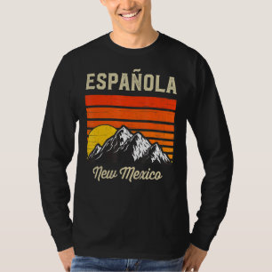 Espanola New Mexico Retro City State Vintage Usa T-Shirt