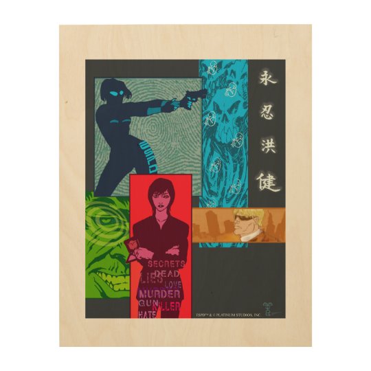 ESPD - Platinum Studios Wood Wall Decor