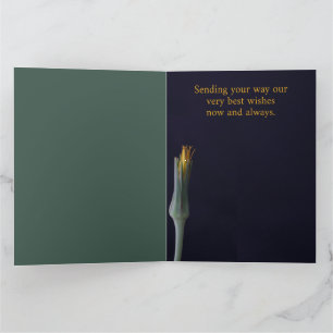 Especially for You! Elegant Personalized Floral Card