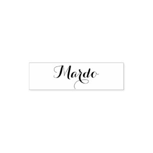 Esperanto: Day of the Week: Mardo (Tuesday) Self-inking Stamp