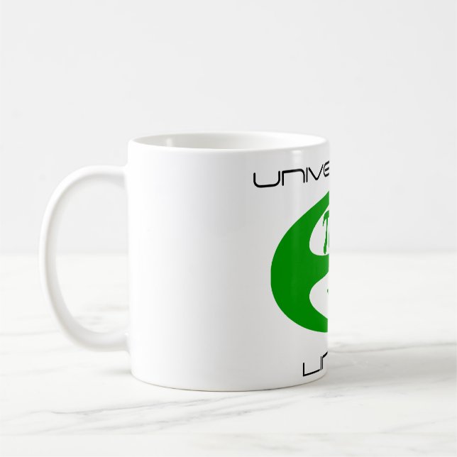 Espéranto de musique de maths - tasse de symbole (Gauche)