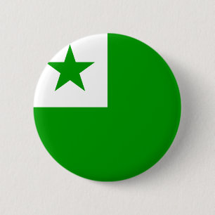 Esperanto Flag 2 Inch Round Button