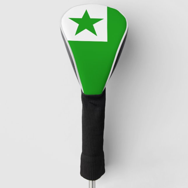 Esperanto Flag Golf Head Cover (Front)