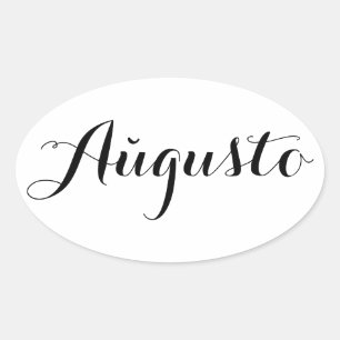 Esperanto Month Stickers - Aŭgusto (August)
