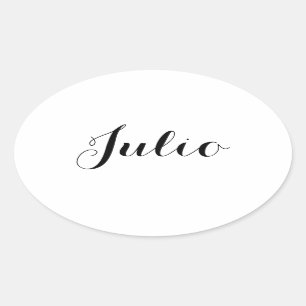 Esperanto Month Stickers - Julio (July)