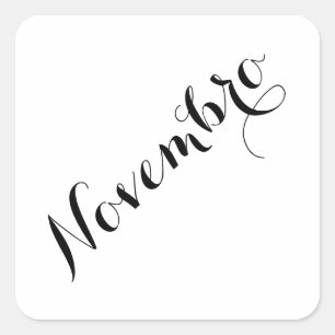 Esperanto Month Stickers - Novembro (November)
