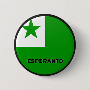 Esperanto Roundel quality Flag 2 Inch Round Button