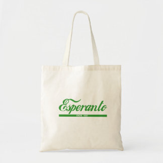 Esperanto Tote Bag
