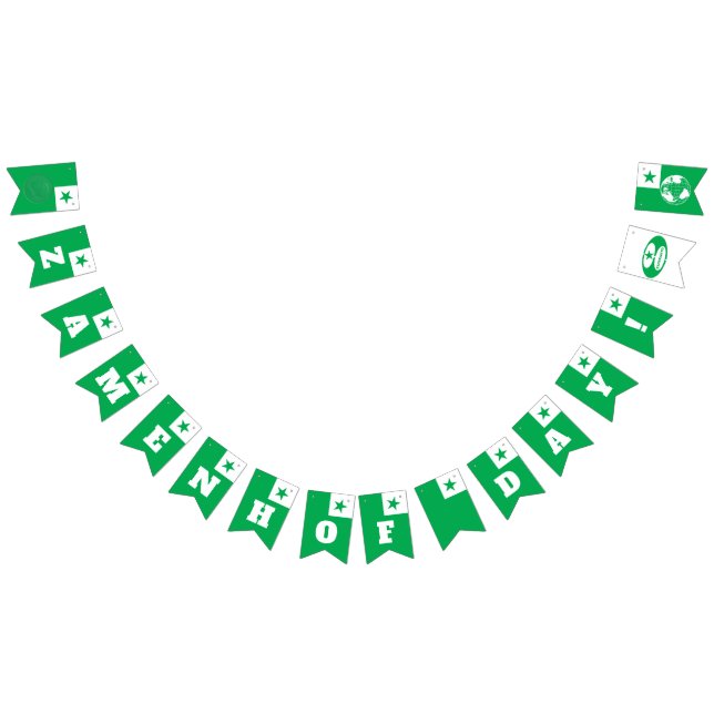 Esperanto / Zamenhof day, Bunting Flags (All)
