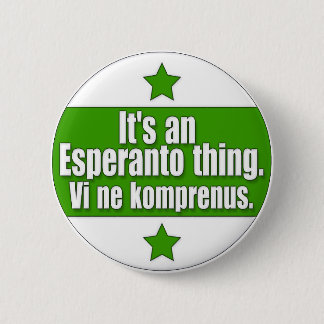 EsperantoThing 2 Inch Round Button