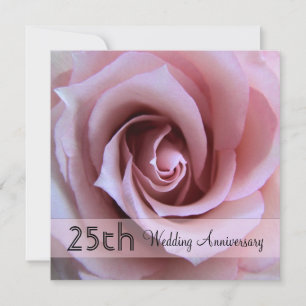 Esperanza Rose 25th Anniversary Invitation