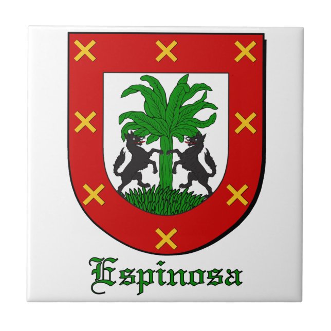 Espinoza Family Shield Carreaux décoratifs (Devant)