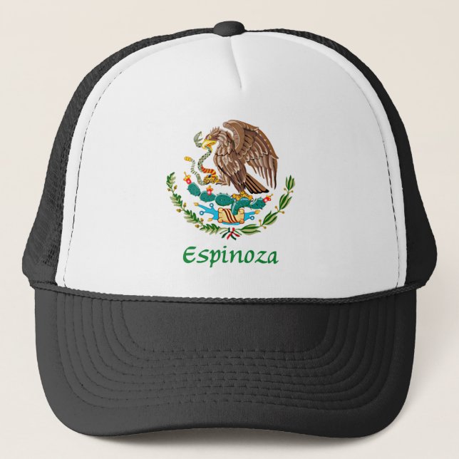 Espinoza Mexican National Seal Trucker Hat (Front)