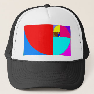 espiral fibonacci trucker hat