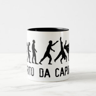 espirito da will capoeira Two-Tone coffee mug