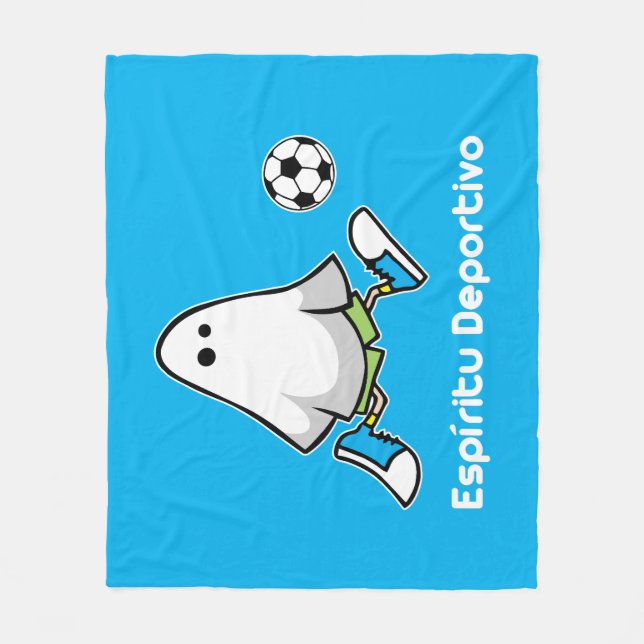 Espiritu Deportivo Fleece Blanket (Front)