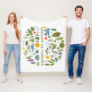 Espíritu en Armonía Fleece Blanket