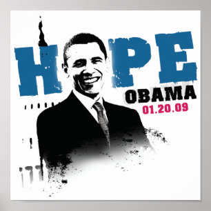 Espoir - affiche d'Obama