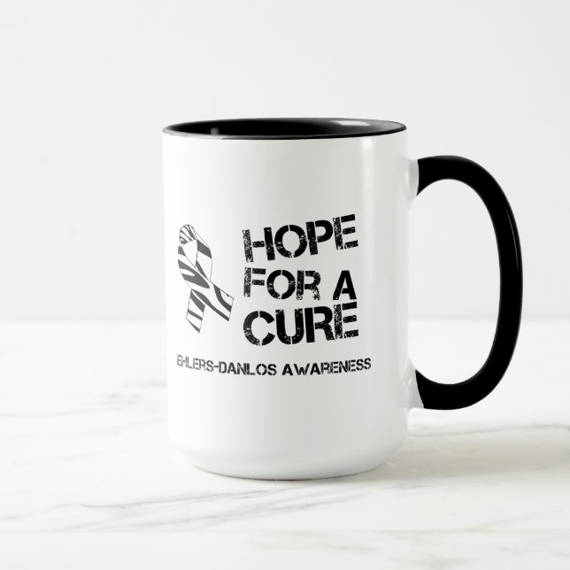 Espoir d'EDS pour une tasse de ruban de rayure de (Droite)