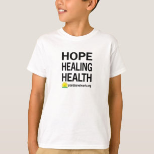 Espoir, guérissant, T-shirt d'enfant de santé
