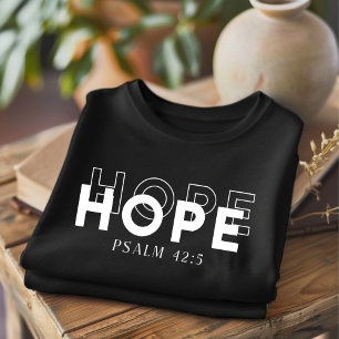Espoir pour les hommes et les femmes T-shirt chrét
