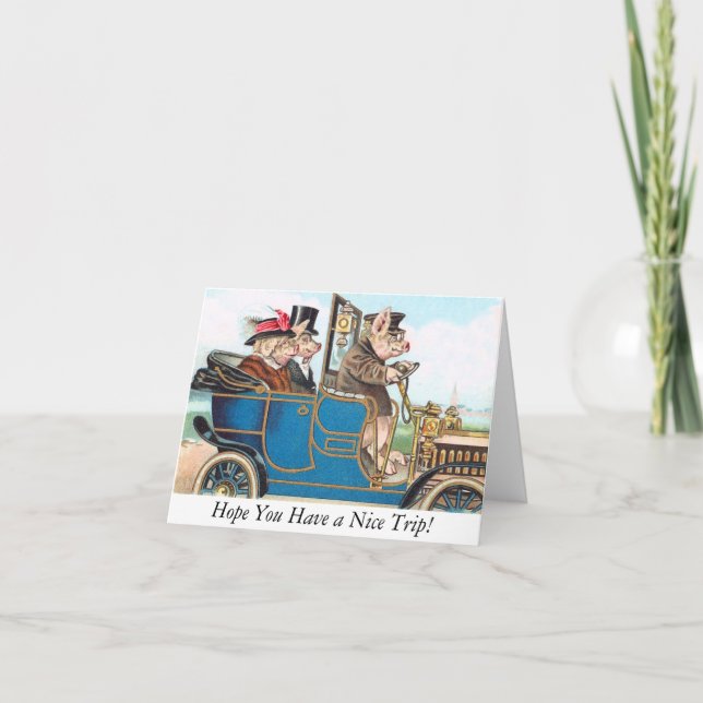 Espoir vous avez Nice un voyage ! Carte de voeux (Devant)