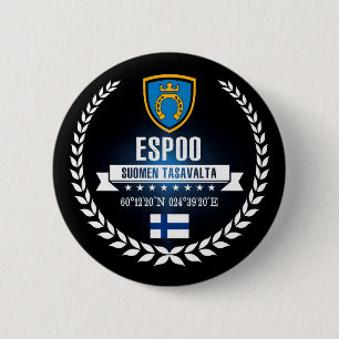 Espoo 2 Inch Round Button
