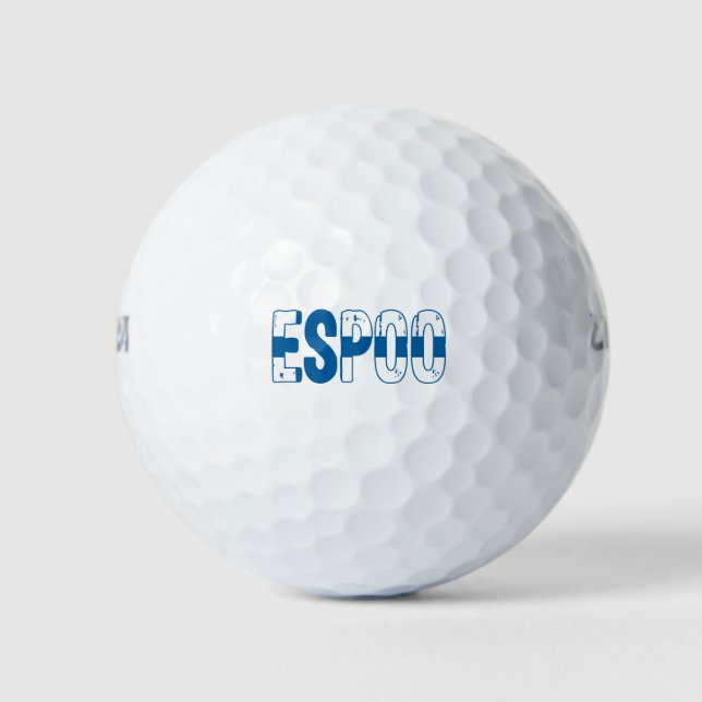 Espoo Finland Golf Balls (Front)