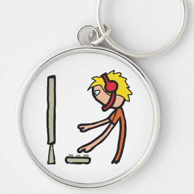 eSports Gamer Keychain (Front)