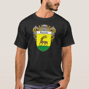 Esposito Coat of Arms (Mantled) T-Shirt