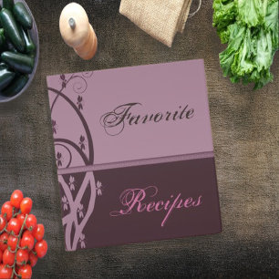 Espresso and Sangria Recipe Book Binder