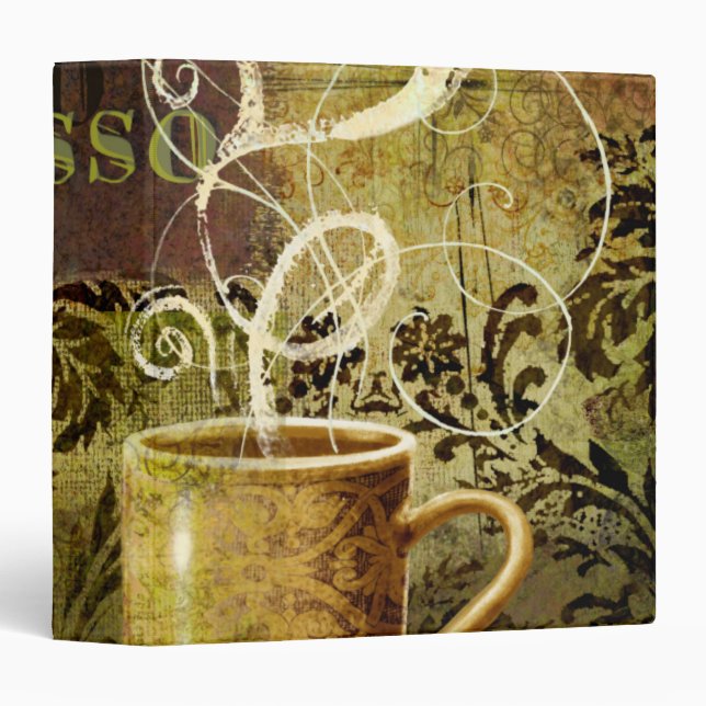 Espresso Binder (Front/Spine)